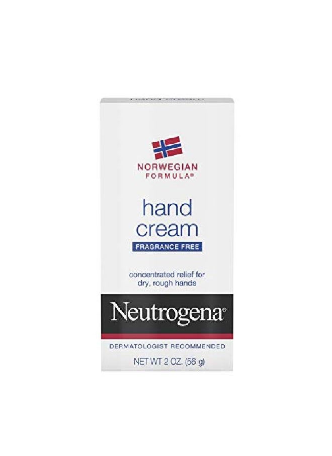 Neutrogena - Norwegian Formula Moisturizing Hand Cream Formulated With Glycerin For Dry, Rough Hands, Fragrancefree Intensive Hand Lotion, 2 Oz - Image 1