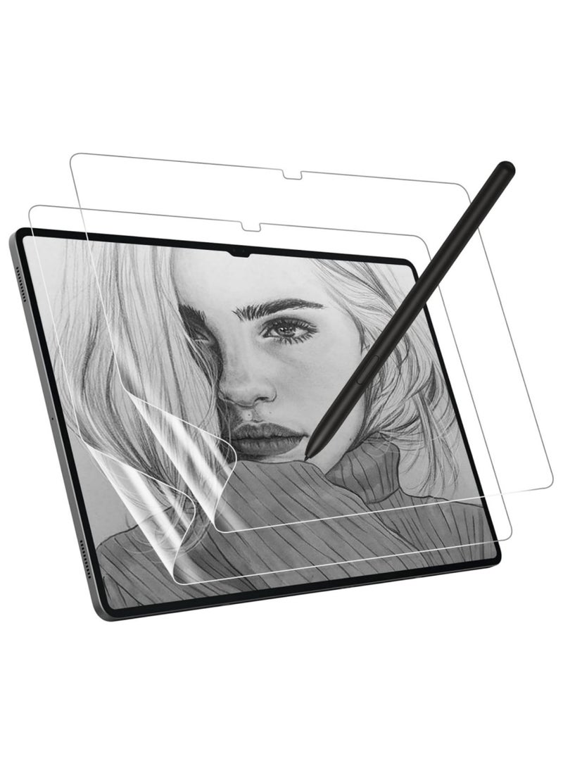 اووكاي [عبوة من قطعتين] واقي شاشة ورقي متوافق مع جهاز Samsung Galaxy Tab S11 Ultra مقاس 14.6 بوصة 2025، غشاء غير لامع مضاد للتوهج ومقاوم للكسر والخدش، غشاء PET لجهاز Galaxy Tab S10 Ultra/S9 Ultra مقاس 14.6 بوصة - Image 1