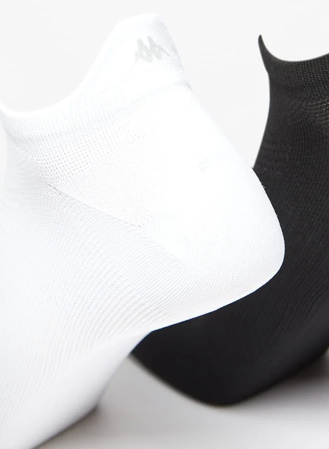 Kappa Men's Textured Ankle Length Performance Socks - Set of 3