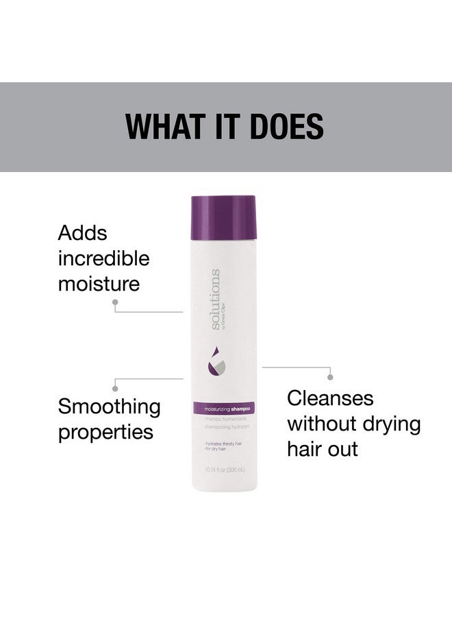 GREAT CLIPS Solutions Moisturizing Shampoo 10Oz ; Repairs & Restores Damaged Hair ; For Dry Coarse Or Curly Hair - Image 5