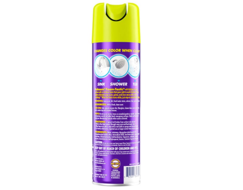 Oxiclean Kaboom Foam-Tastic with OxiClean Citrus Scent 19 Ounce (Pack of 1) - Image 2