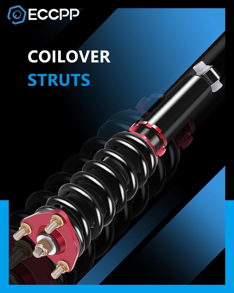 ECCPP Coilover Struts fit for Lexus Spring Shocks Assembly Adjustable Strut Shock Full Set fit for 07 Lexus GS430 / 06-2013 Lexus IS250 IS350 / 07-2011 Lexus GS350 (For Rear Wheel Driver ONLY) - Image 2