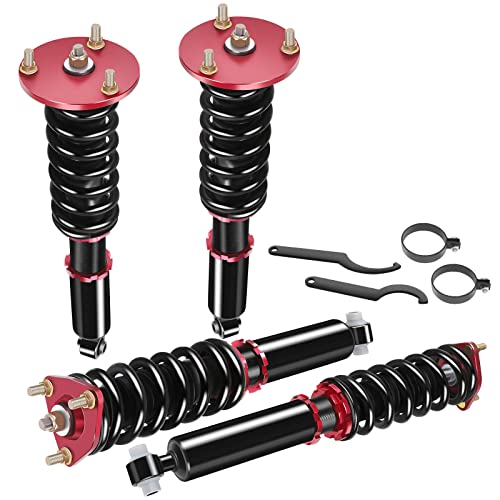 ECCPP Coilover Struts fit for Lexus Spring Shocks Assembly Adjustable Strut Shock Full Set fit for 07 Lexus GS430 / 06-2013 Lexus IS250 IS350 / 07-2011 Lexus GS350 (For Rear Wheel Driver ONLY) - Image 1