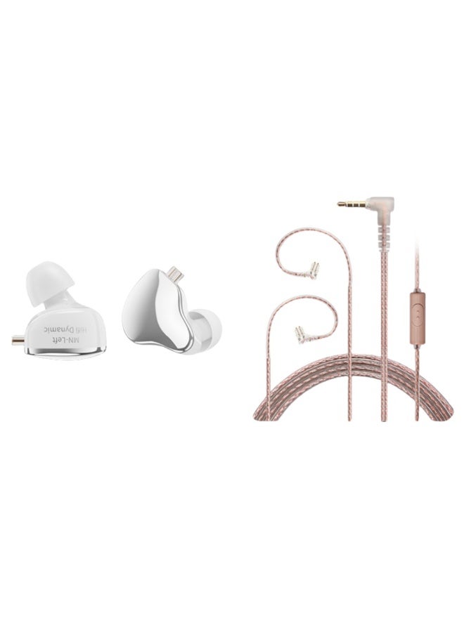 KUYING New Wired Semi In Ear Headphones