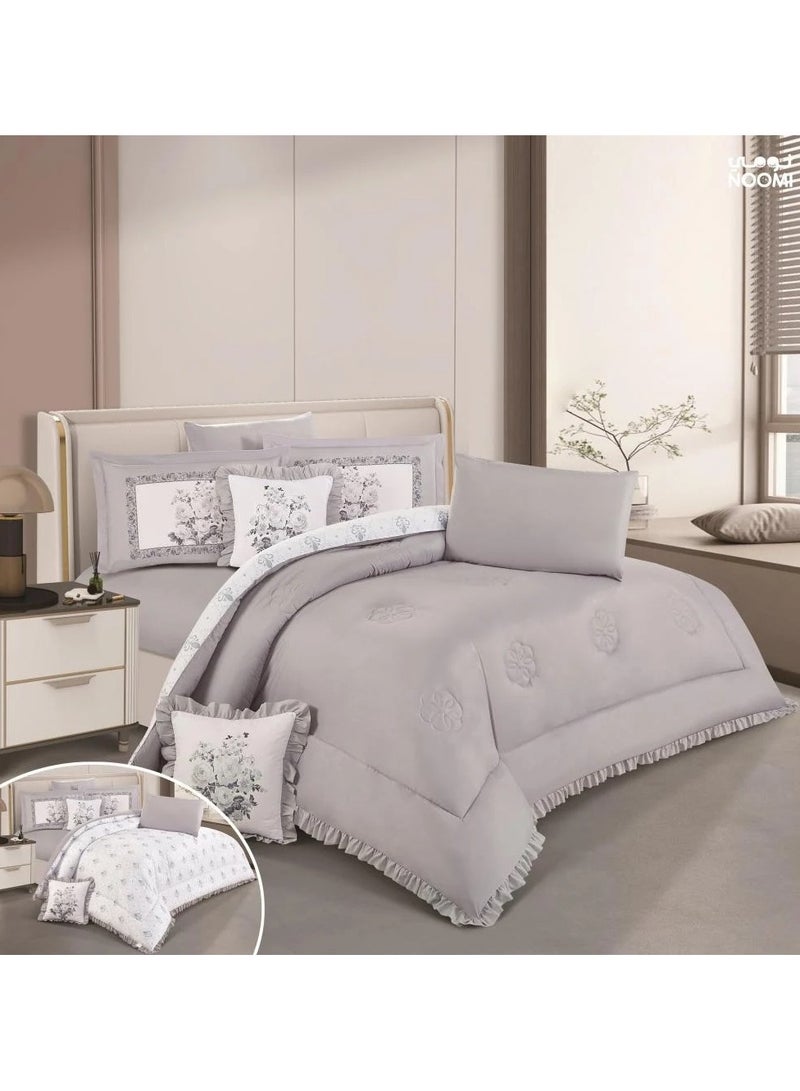 Crown Plain double-sided double-sided bed sheet, 4 pieces, size 140 x 200 cm - Image 1