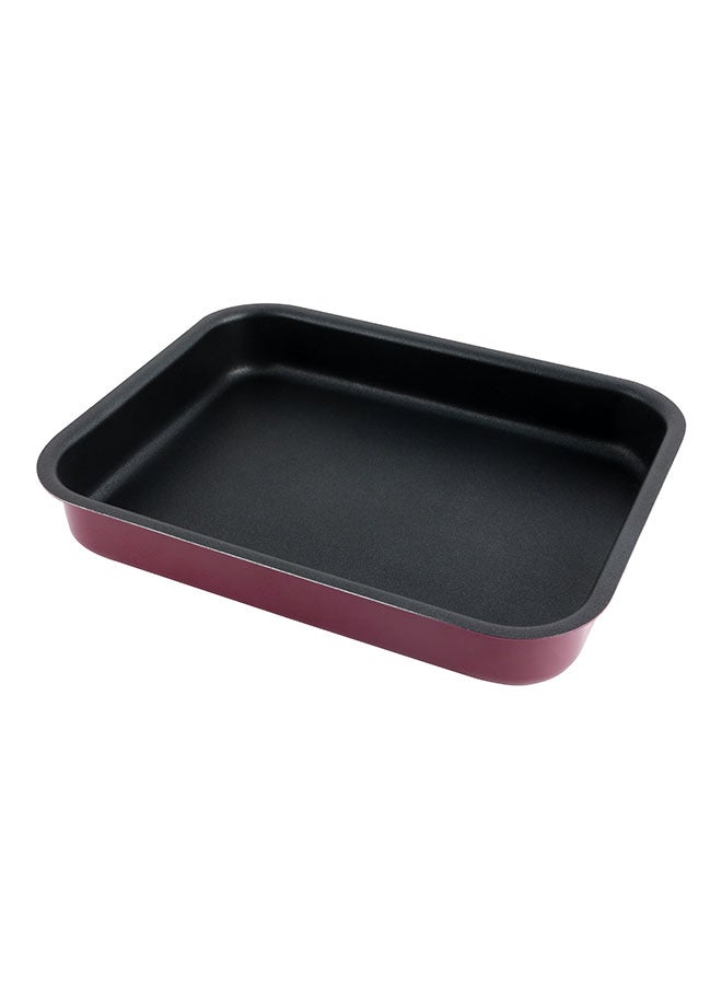 Royalford Baking Tray Red/Black 2.6Liters - Image 3