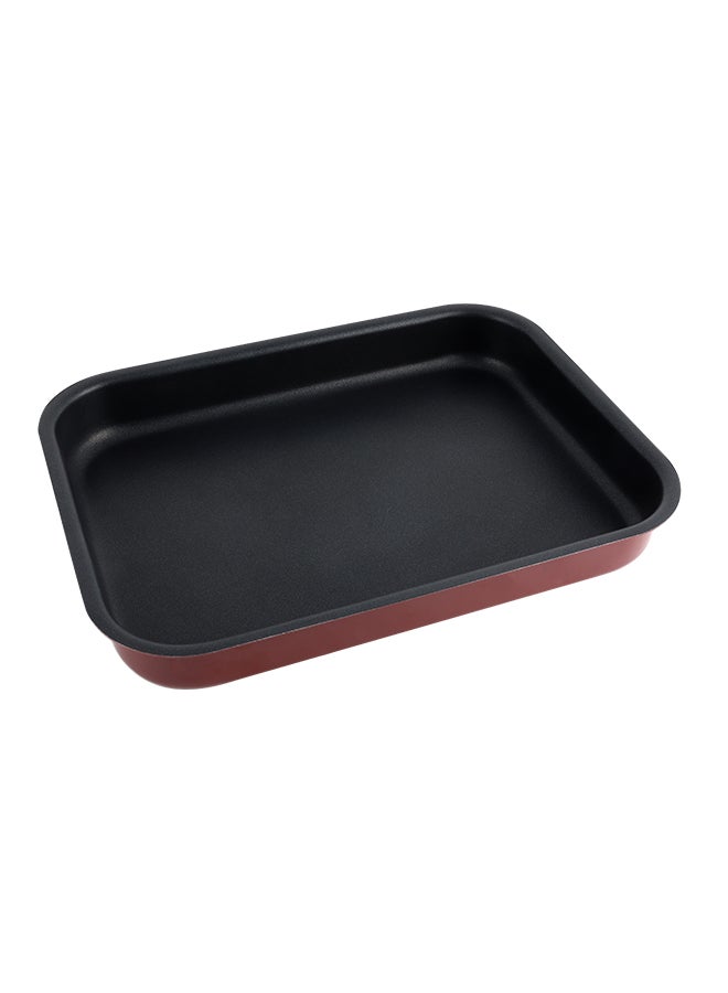 Royalford Baking Tray Red/Black 2.6Liters - Image 2