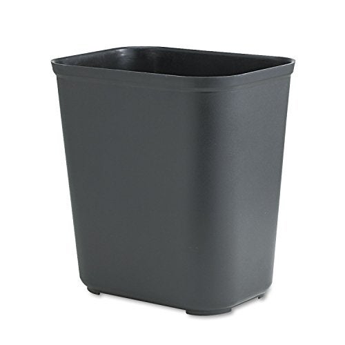 Rubbermaid Commercial Products Fire Resistant Wastebasket 7GAL/28 QT, Black, for Hospitals/Schools/Hotels/Offices - Image 5