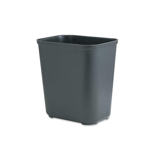 Rubbermaid Commercial Products Fire Resistant Wastebasket 7GAL/28 QT, Black, for Hospitals/Schools/Hotels/Offices - Image 4