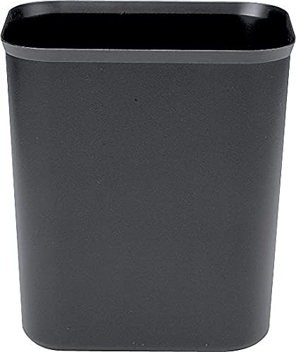 Rubbermaid Commercial Products Fire Resistant Wastebasket 7GAL/28 QT, Black, for Hospitals/Schools/Hotels/Offices - Image 3