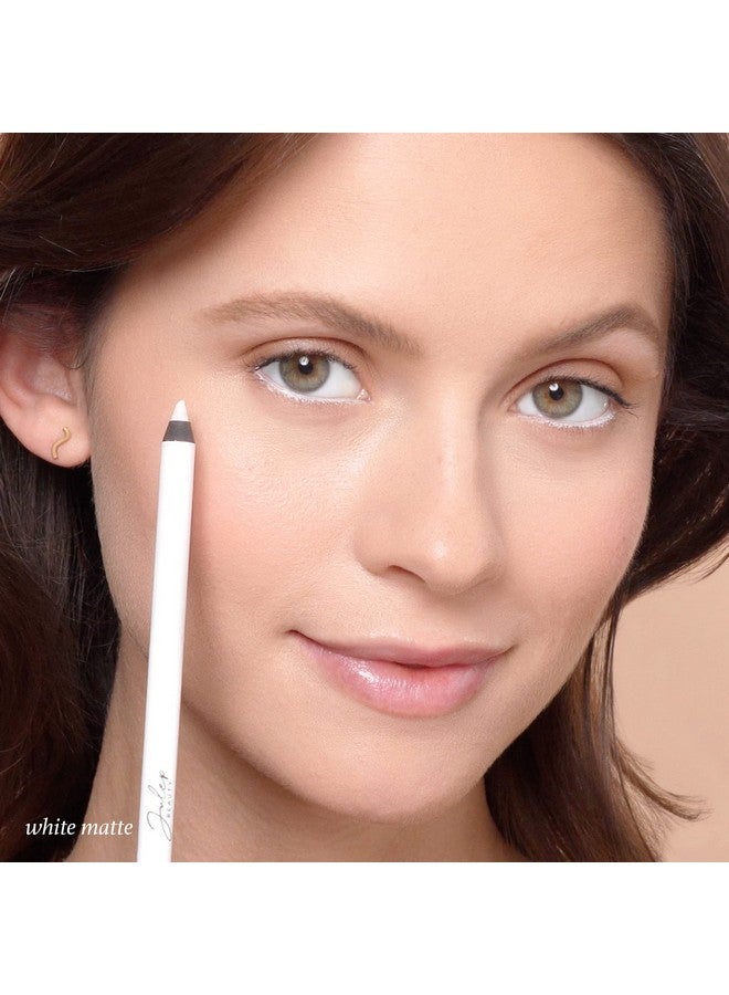 Julep When Pencil Met Gel Sharpenable Multi-Use Longwear Eyeliner Pencil - White Matte - Transfer-Proof - High Performance Liner - Image 5