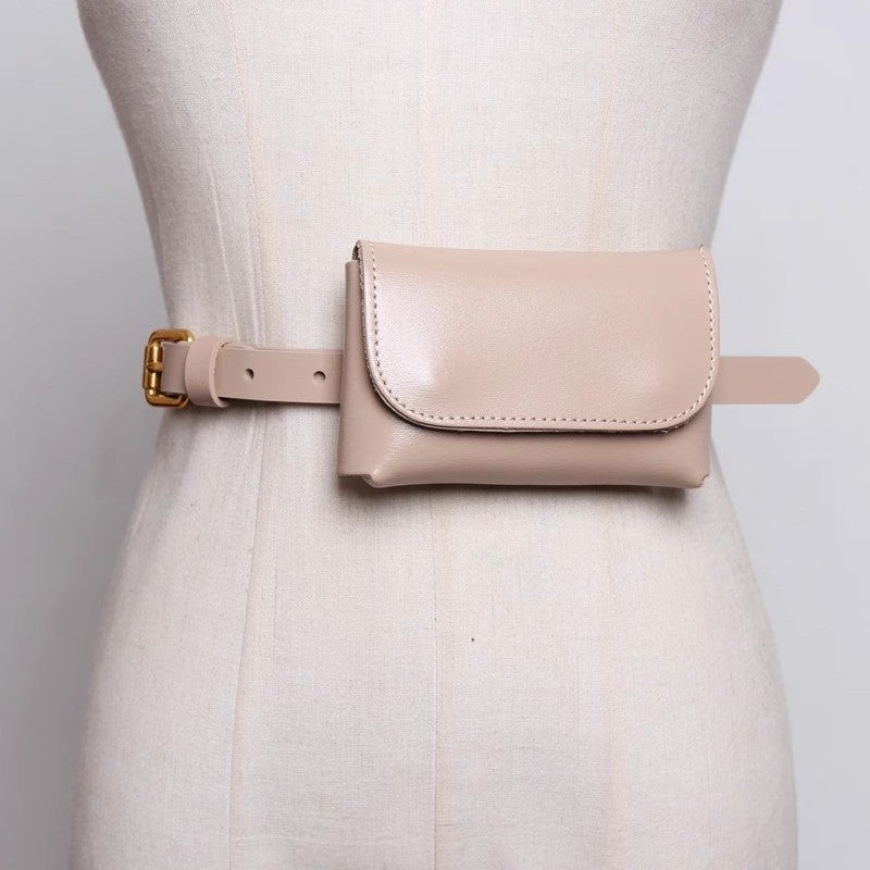 Women'S Belt Trendy Ins Small Waist Bag With Suit Dress Real Belt Decorative Jeans Simple All-Match Girdle - Image 4