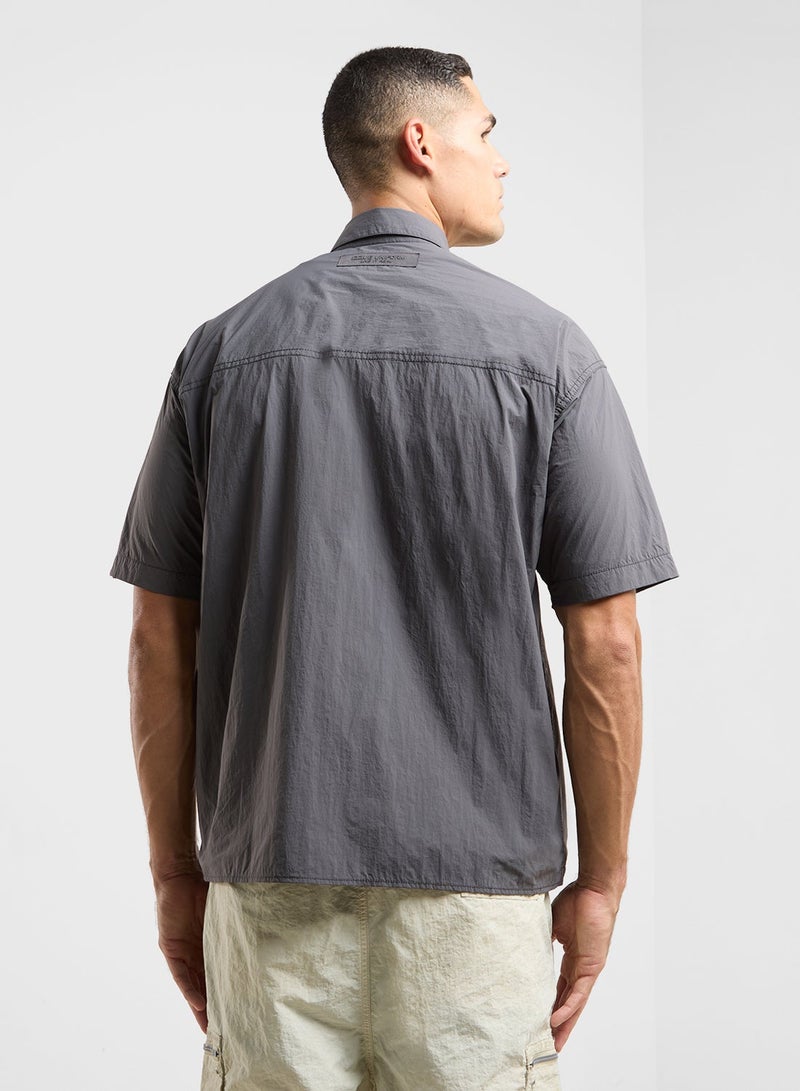izzue Nylon Cold Dye Shirt - Image 2