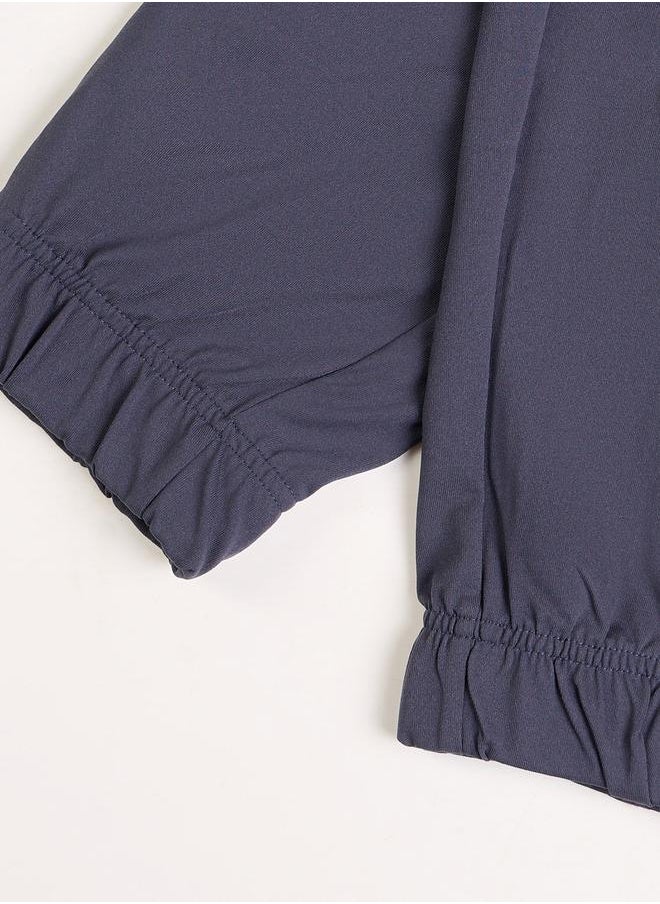 Technosport Technosport Solid Stretch Joggers with Drawstring  - Image 2