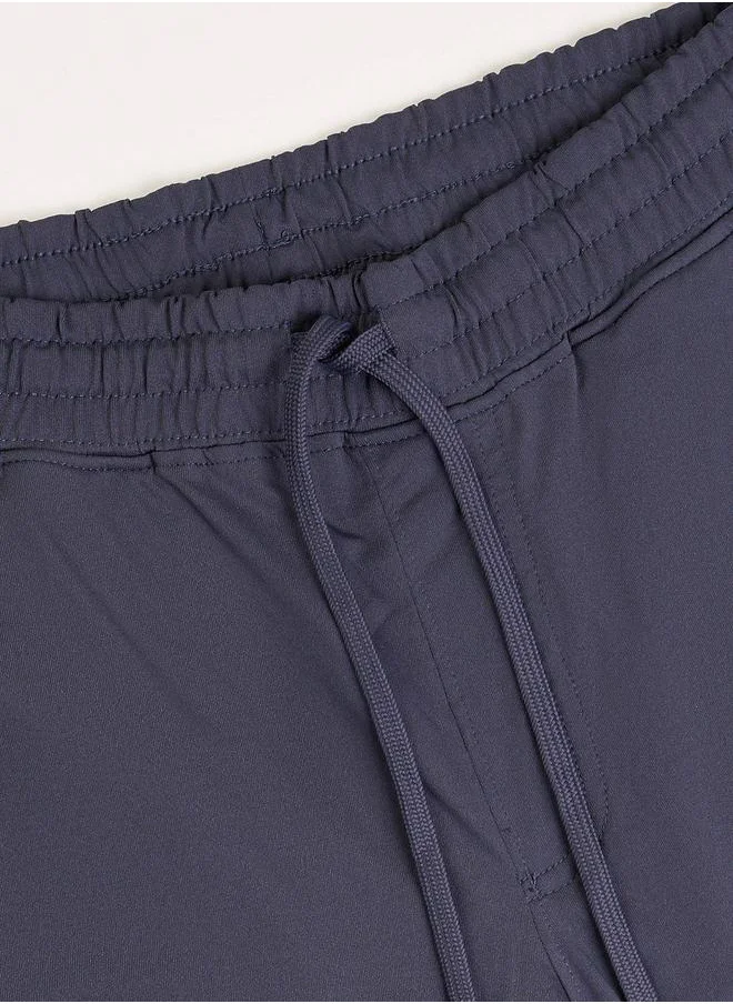 Technosport Technosport Solid Stretch Joggers with Drawstring
