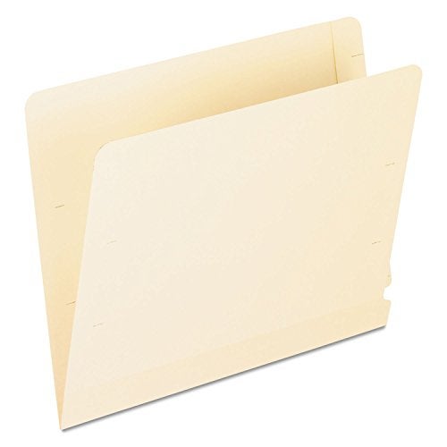 Pendaflex 11230EE Laminate Spine Shelf File Folder, Straight Tab, 14 pt Manila, Letter (Box of 50) - Image 1