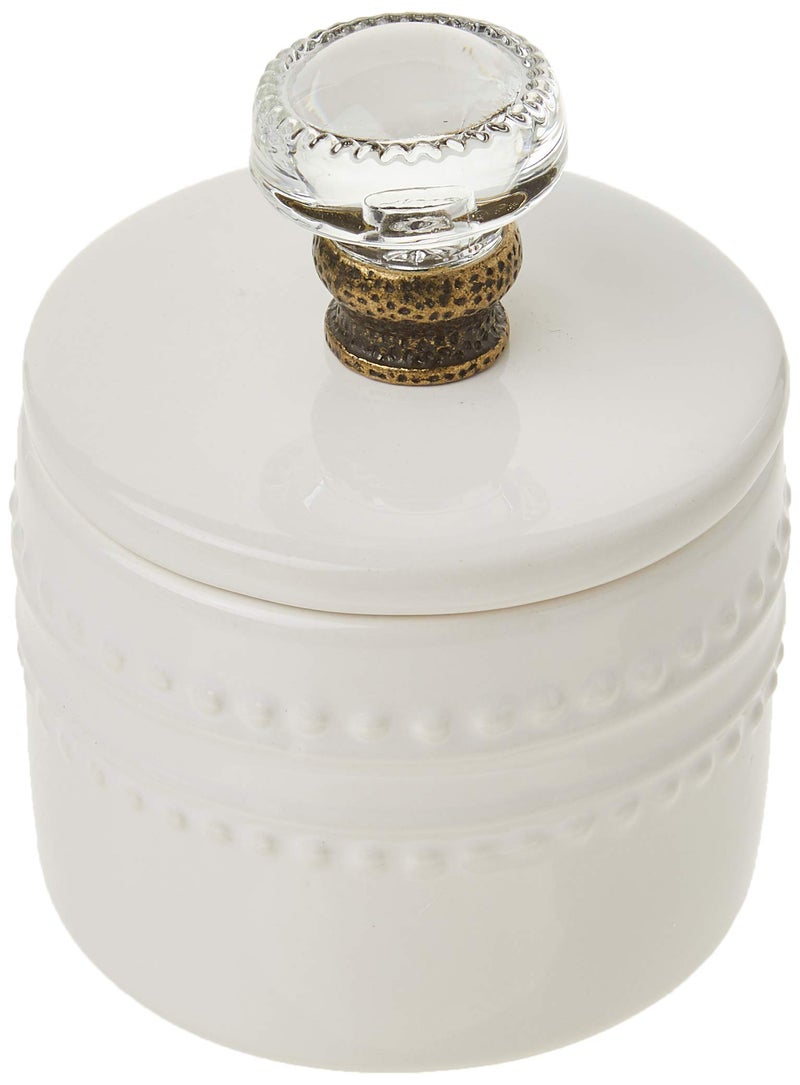 mud pie Farmhouse Inspired Vintage Doorknob Cream and Sugar Set - Image 4