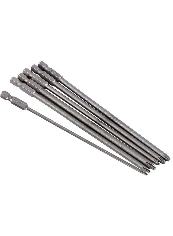 ياكاموز مجموعة رؤوس مفكات براغي مغناطيسية متقاطعة من Yakamoz مكونة من 6 قطع مقاس 1/4 بوصة، أدوات كهربائية | طول 5.9 بوصة - Image 1