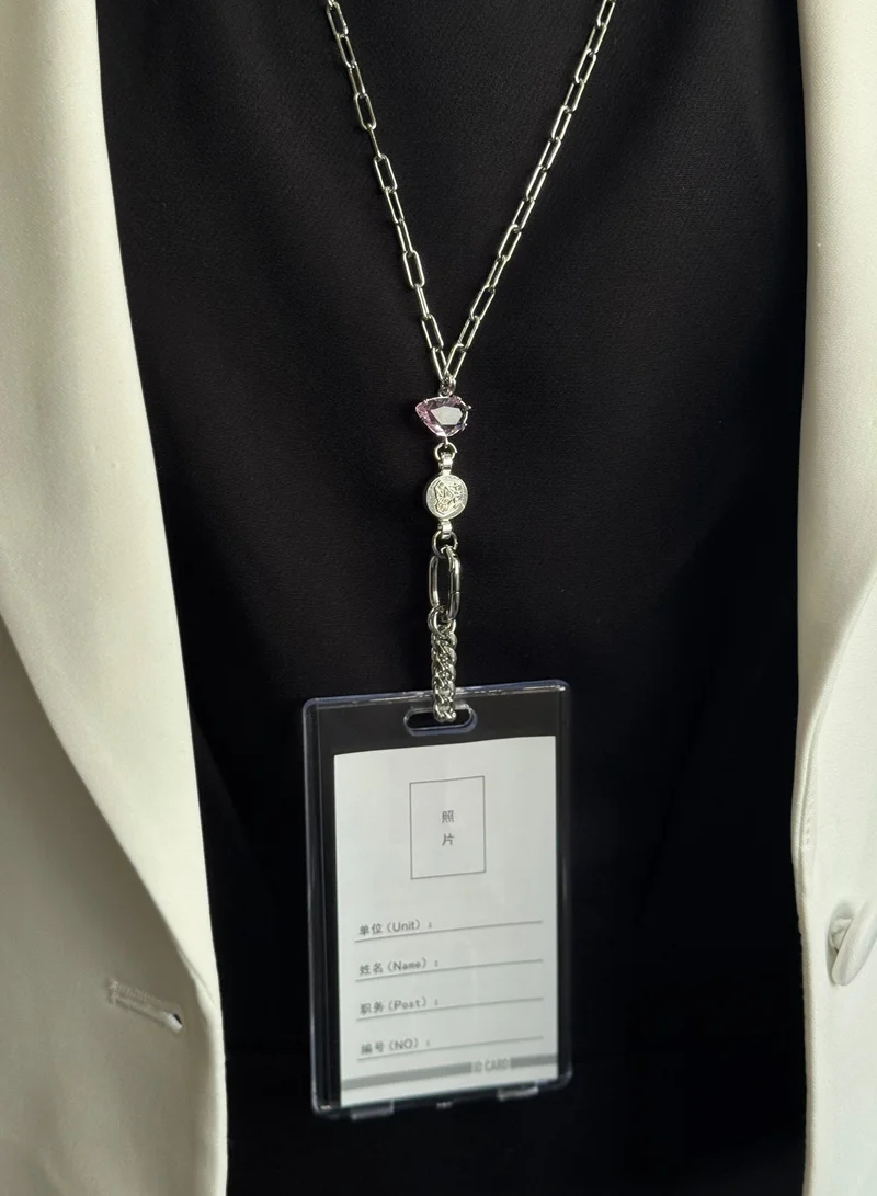 NOOR JEWELLERY ID CARD HOLDER - PINK