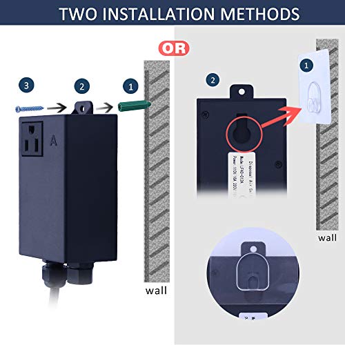 Etoolcity Garbage Disposal Air Switch Kit Sink Top Waste Disposal Long Stainless Steel Brushed Nickel On/Off Air Button Food and Waste Disposals Part by Etoolcity - Image 4