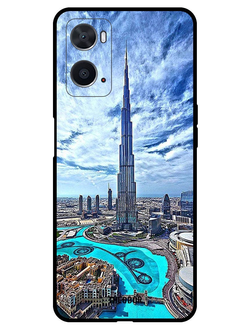 Theodor Protective Case Cover For OPPO A76  Burj Khalifa In Day - Image 1