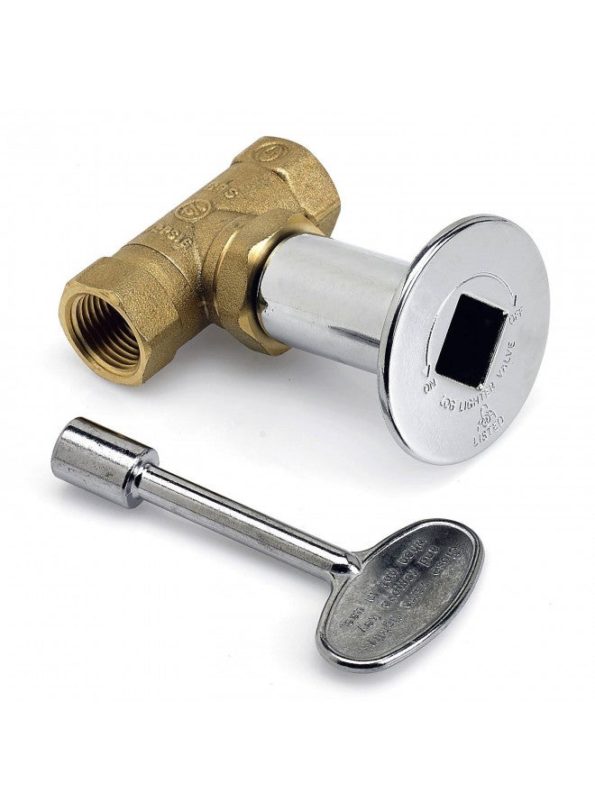Midwest Hearth Fire Pit Gas Valve Kit - 1/2" NPT - Image 1