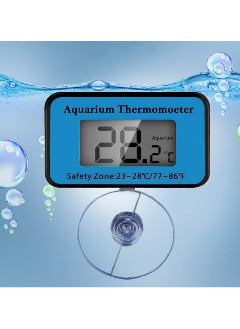 Generic Waterproof Fish Tank Thermometer: Precision Celsius Readings, Easy Suction Setup, Battery Powered Digital Display(battery not included)  - Image 2