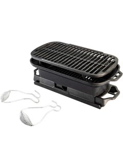 LODGE Lodge Sportsman's Pro Grill, 19.38 inches, Black  - Image 1
