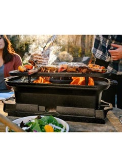 LODGE Lodge Sportsman's Pro Grill, 19.38 inches, Black  - Image 5