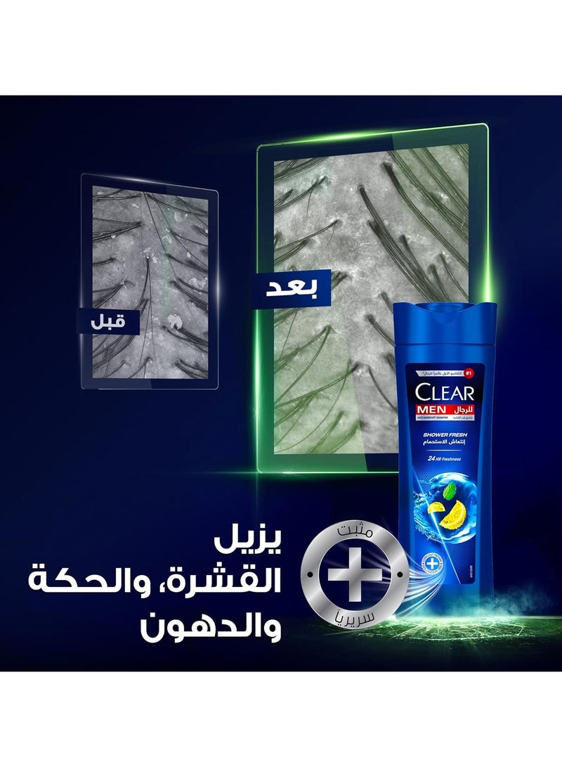 CLEAR Two Pieces of Shower Fresh Anti-Dandruff Shampoo - 190ml - Image 3