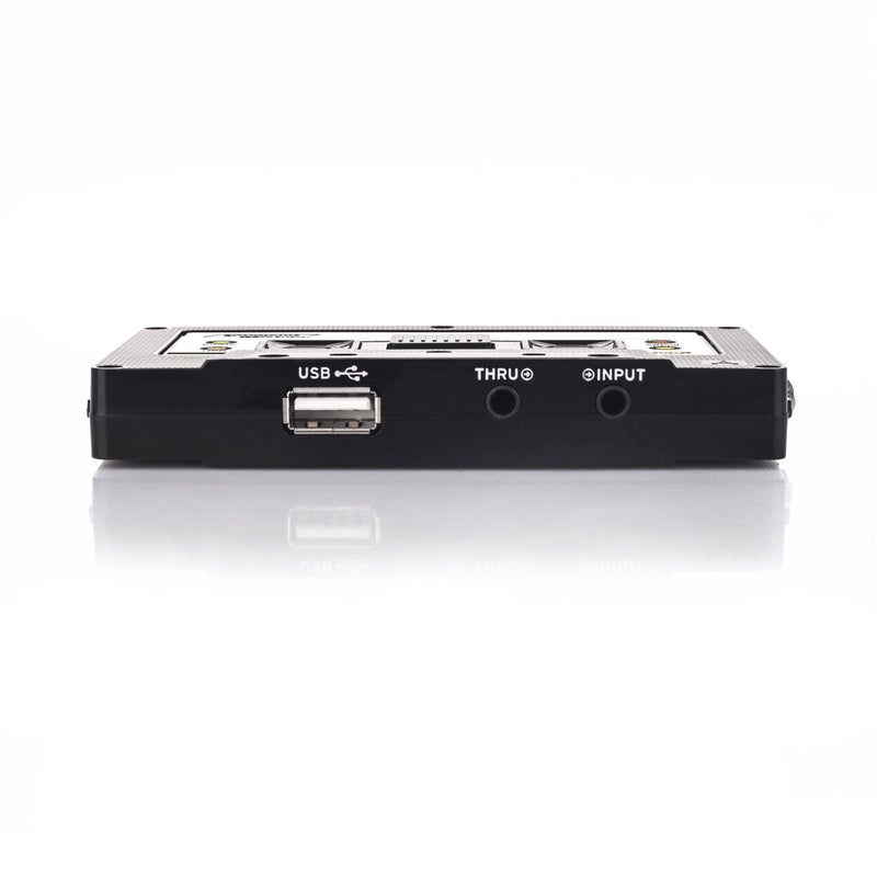 Reloop مسجل شريط ريلوب - مسجل شريط USB بتصميم كاسيت قديم، أسود - Image 4