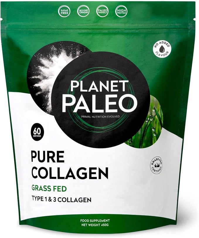 Planet Paleo مسحوق الكولاجين النقي بلانت بلايو، 450 غ - Image 1