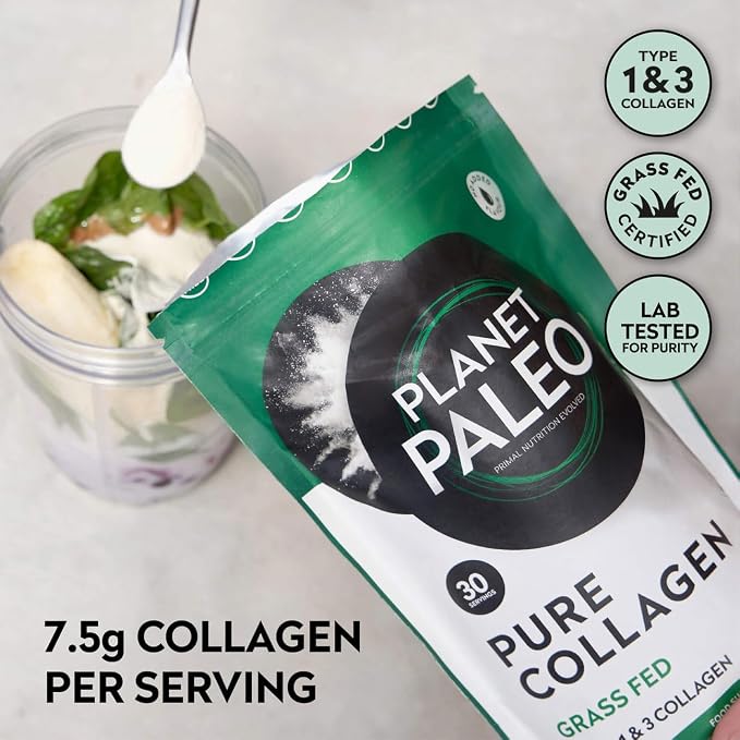 Planet Paleo مسحوق الكولاجين النقي بلانت بلايو، 450 غ - Image 3