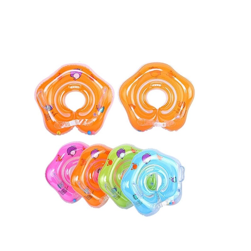 SOLARAE Baby Swimming Ring Inflatable, Kids Toddler Infant Swimming Float Pool Floaties Pool Ring, Summer Outdoor Water Bath Toys Suitable for Baby Safer Swims - Image 3