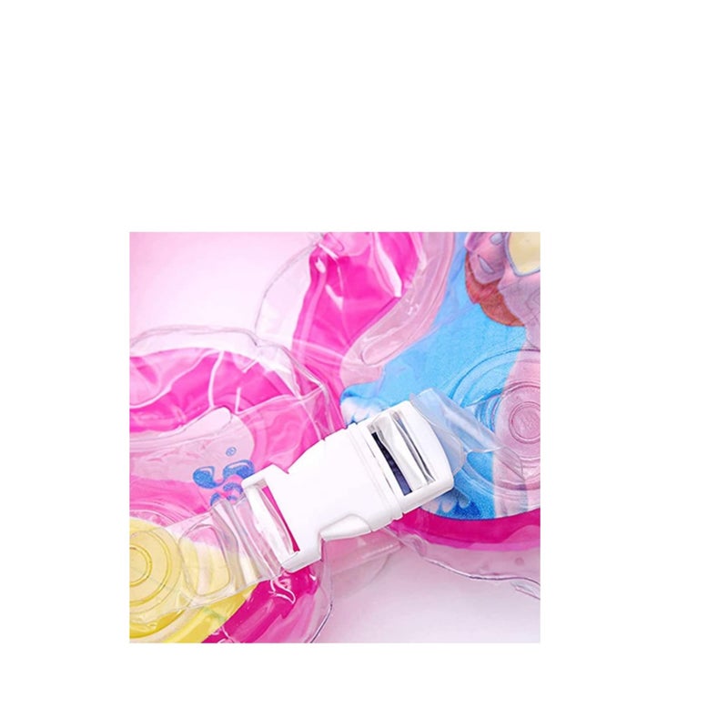 SOLARAE Baby Swimming Ring Inflatable, Kids Toddler Infant Swimming Float Pool Floaties Pool Ring, Summer Outdoor Water Bath Toys Suitable for Baby Safer Swims - Image 2