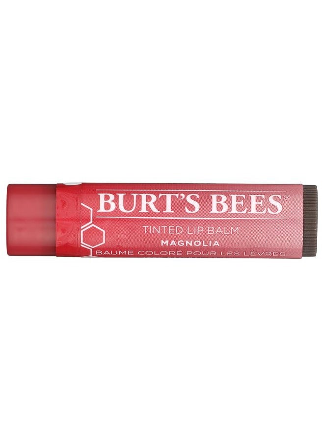 Burt's Bees BURTS BEES Tinted Lip Balm Magnolia, 0.15 OZ - Image 1