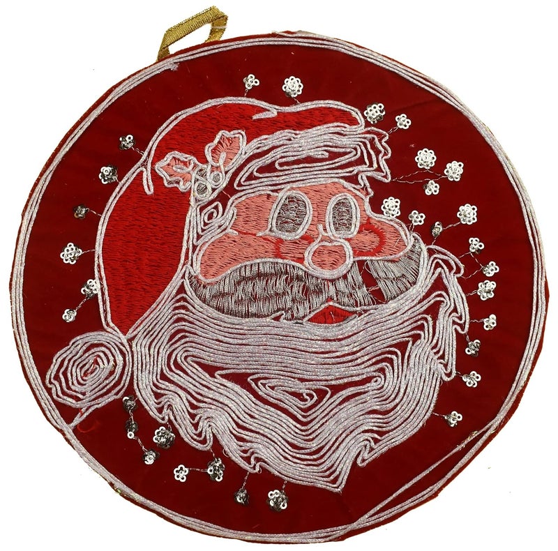 Forty Wings Forty Wings 2 Pcs Beautiful Christmas Wall Hangings Christmas Wreath for Xmas Christmas Tree Hanging Ornaments for Xmas Christmas Party Decoration Item Christmas Tree Decotatios Items 