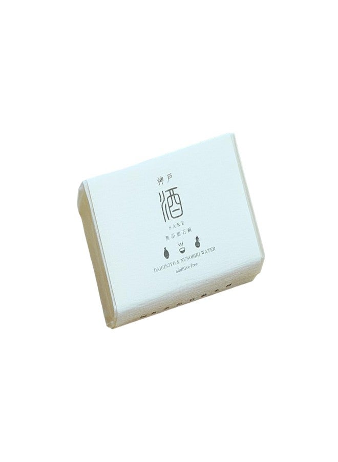 إيبينكا صابون ساكي من إيبينكا - طبيعي بالكامل - نباتي - مصنوع بالطريقة الباردة - 3.17 أونصة - منتج ياباني - Image 1