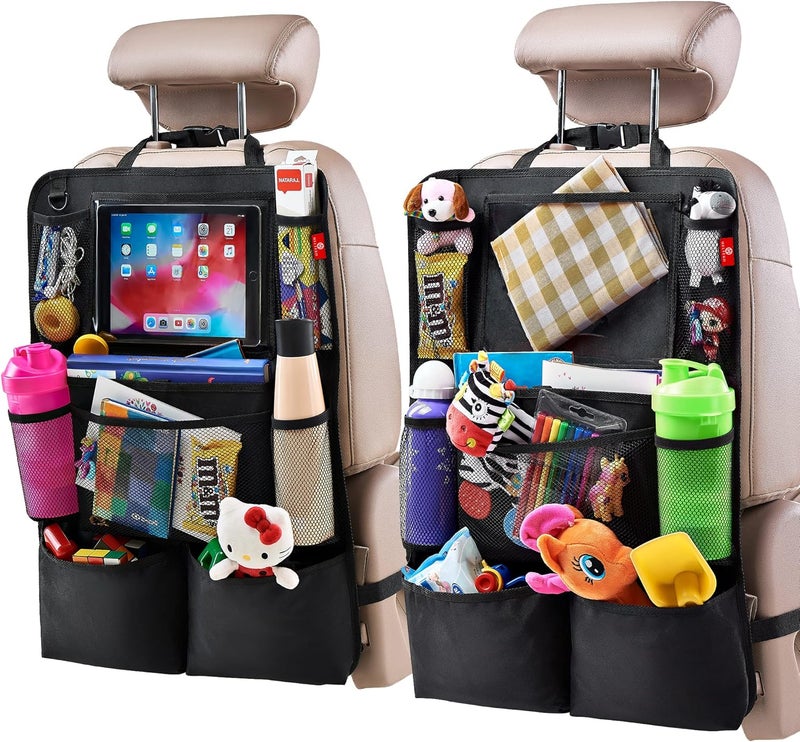 Helteko Backseat Car Organizer with Tablet Holder - Image 1