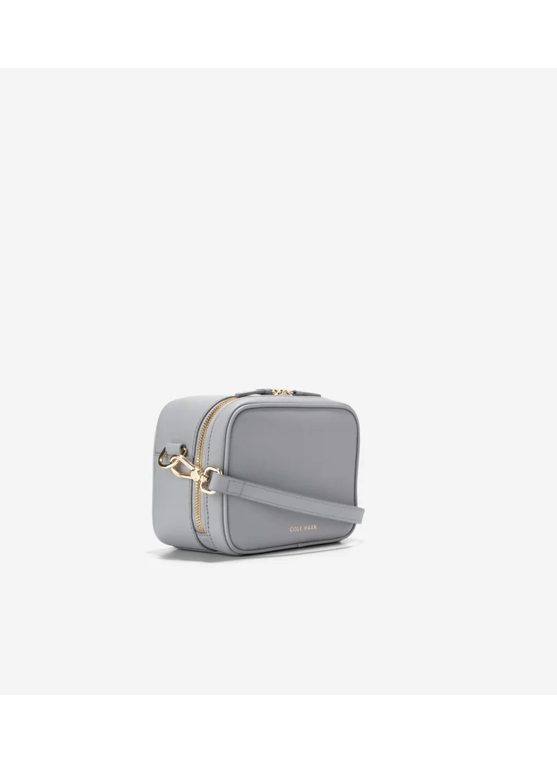 COLE HAAN Women's Go Anywhere Leather Camera Bag