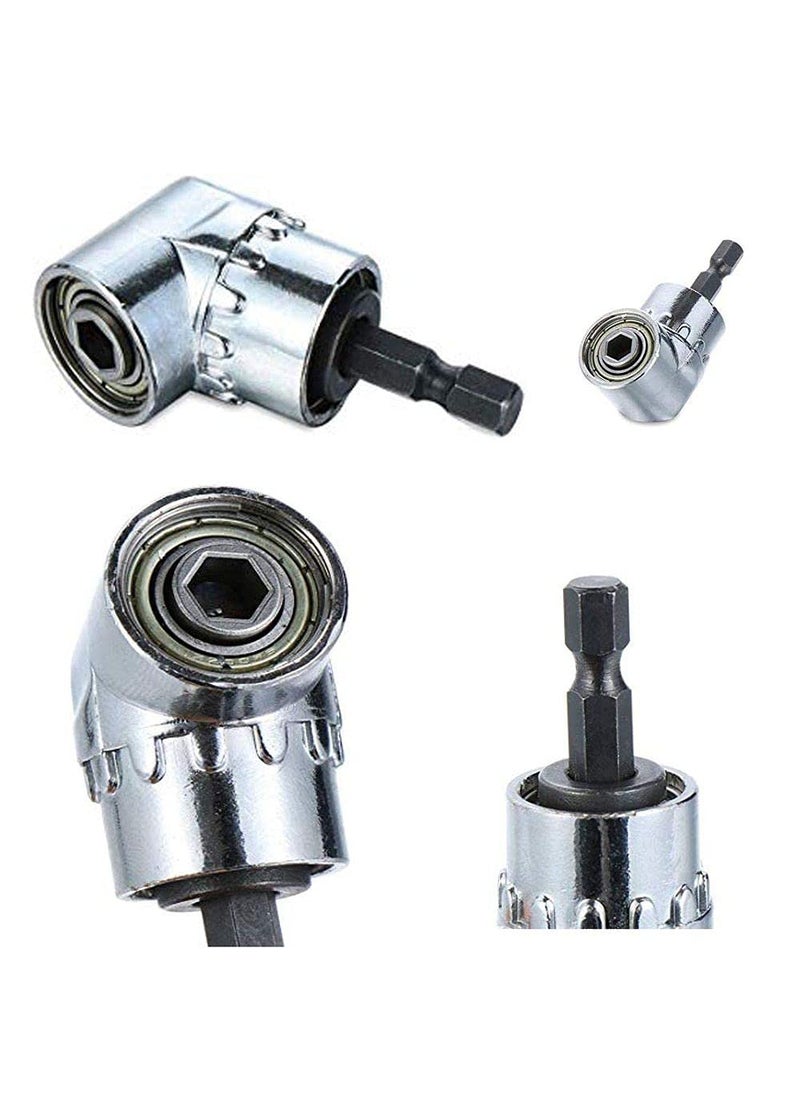 DIY Crafts DIY Crafts CTDIYHI34158 105 Right Angle Screwdriver Bit Set Hex Drill Bit Socket Wrench Adapter Set Drill Bit Other  - Image 1