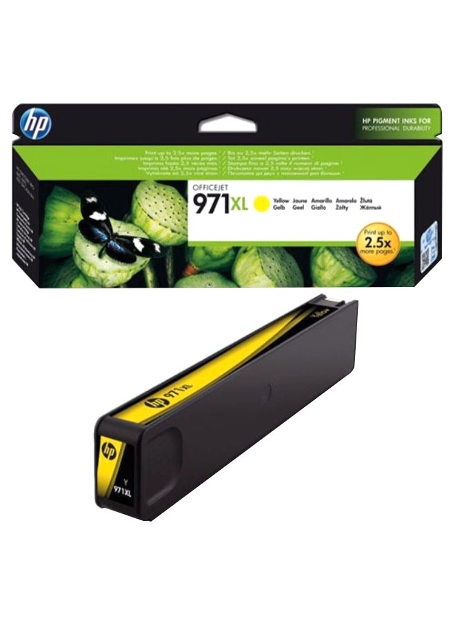 High Yield Ink Cartridge Yellow