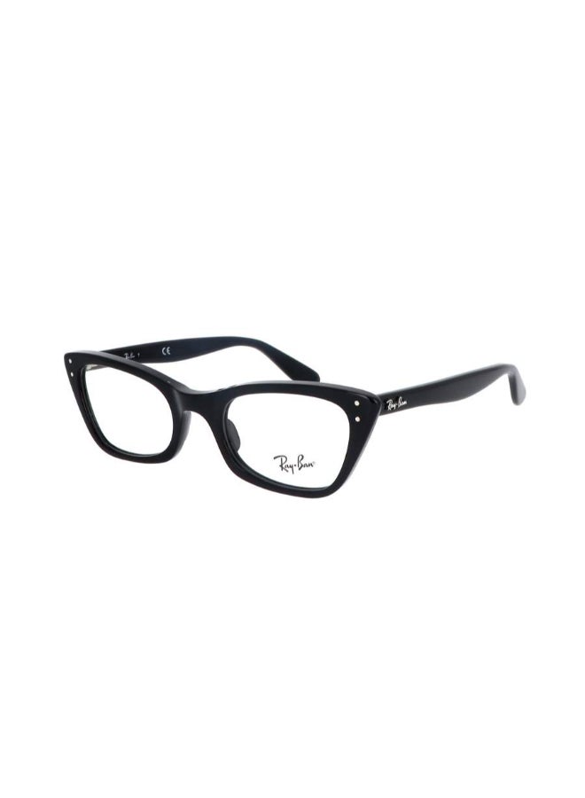 Ray-Ban Women Cat Eye Shape Plastic Eyeglass Frames 2000 - Lens Size: 51 Mm - Black - Image 1
