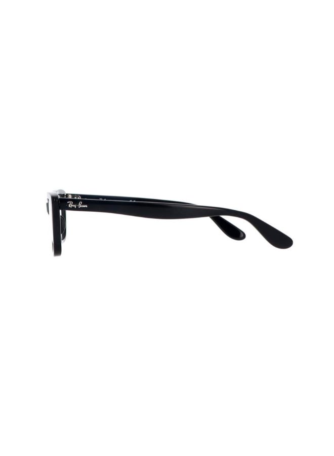 Ray-Ban Women Cat Eye Shape Plastic Eyeglass Frames 2000 - Lens Size: 51 Mm - Black - Image 3