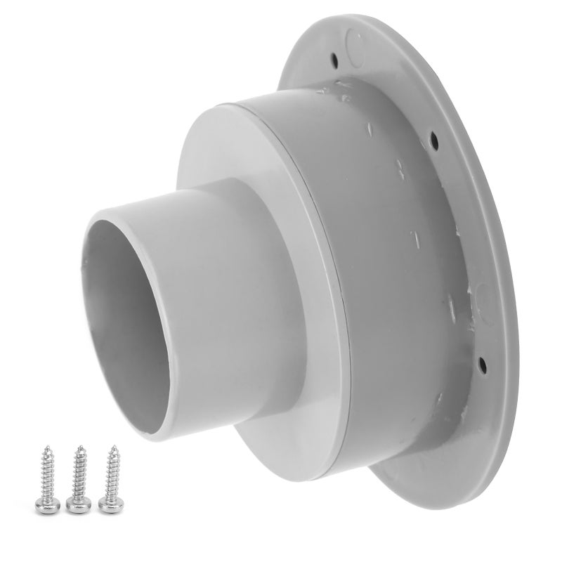 Air Conditioning Outlet 100/76/47mm Gray Round ABS Universal for RV Boat Bus Car - Image 1