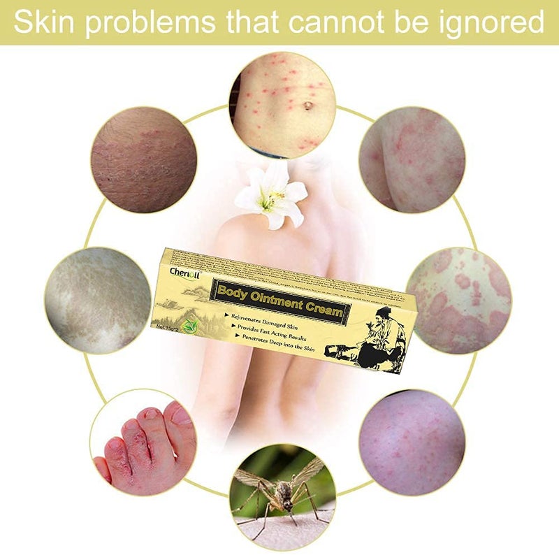 Cherioll Moisturising Cream, Ointment Cream, Healing Cream, Moisturising Cream, Body Cream for Dry, Uncomfortable Skin 2PCS - Image 3