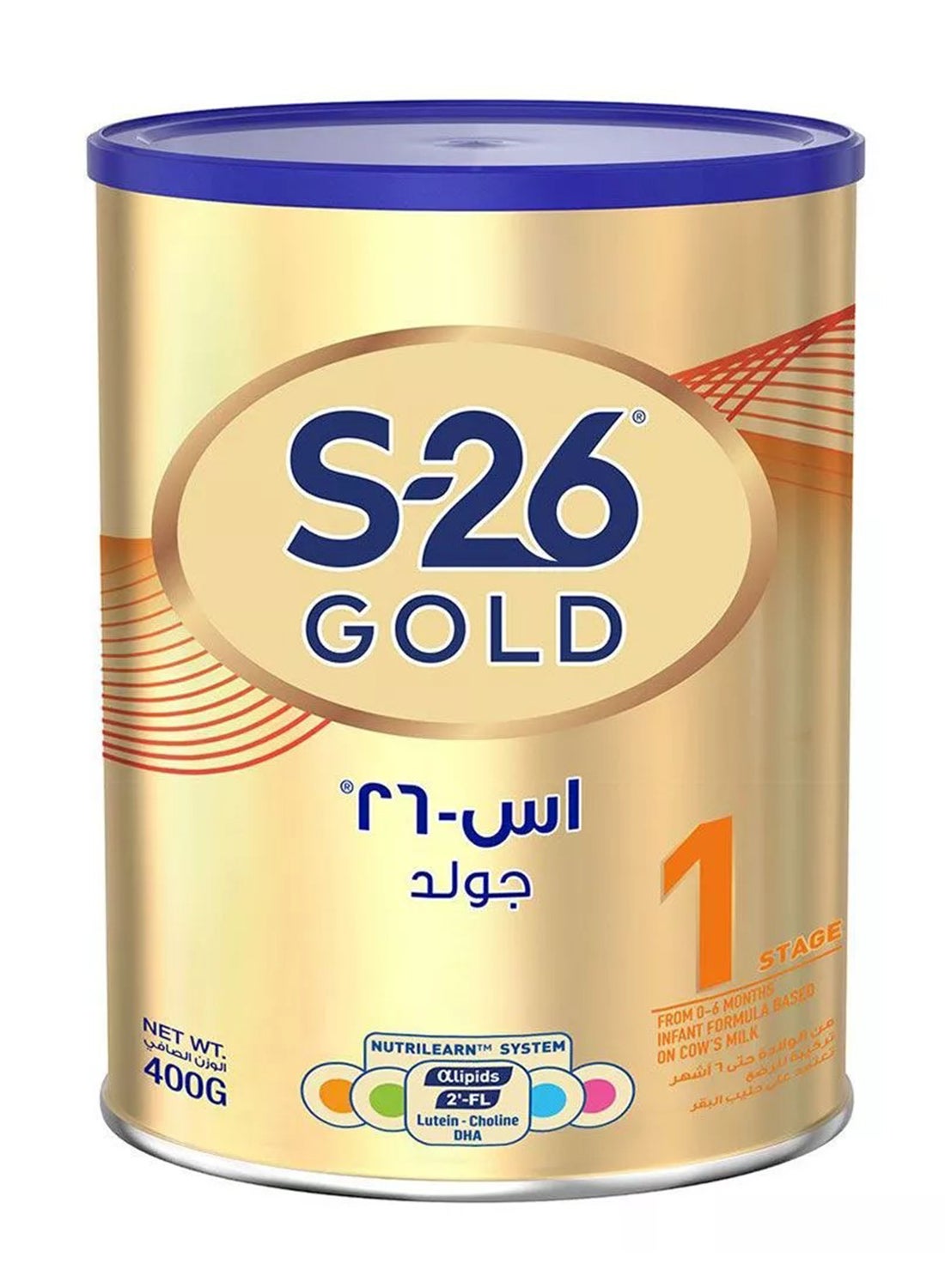 Wyeth Nutrition S-26 Gold Stage 1 Milk Powder, 0-6 Months 400 G