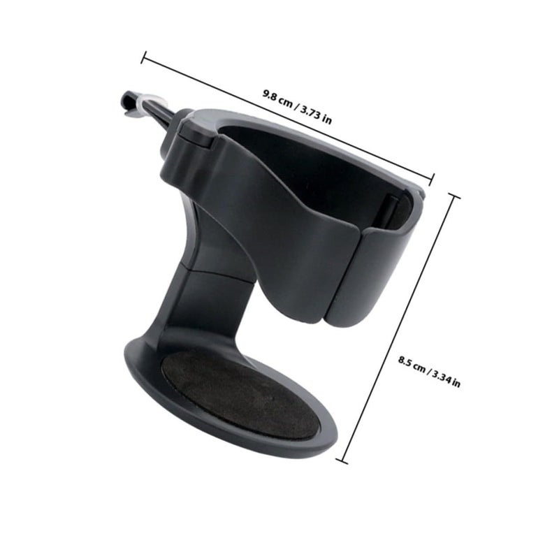 Universal Car Cup Holder Air Vent Mount Stable Bracket Water Bottle Stand Black - Image 3