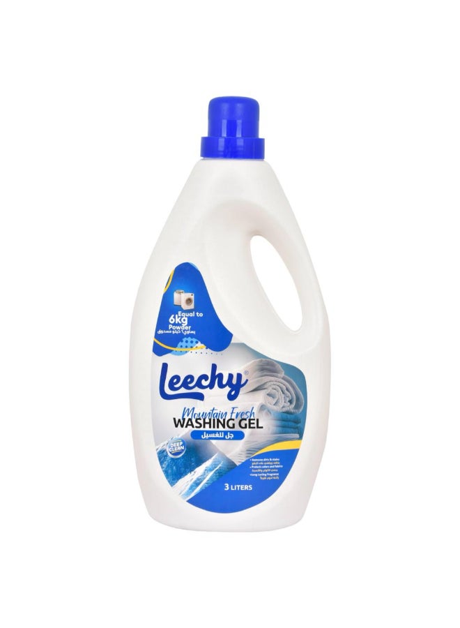 Leechy Washing Gel Mountain Fresh 3L - Image 1