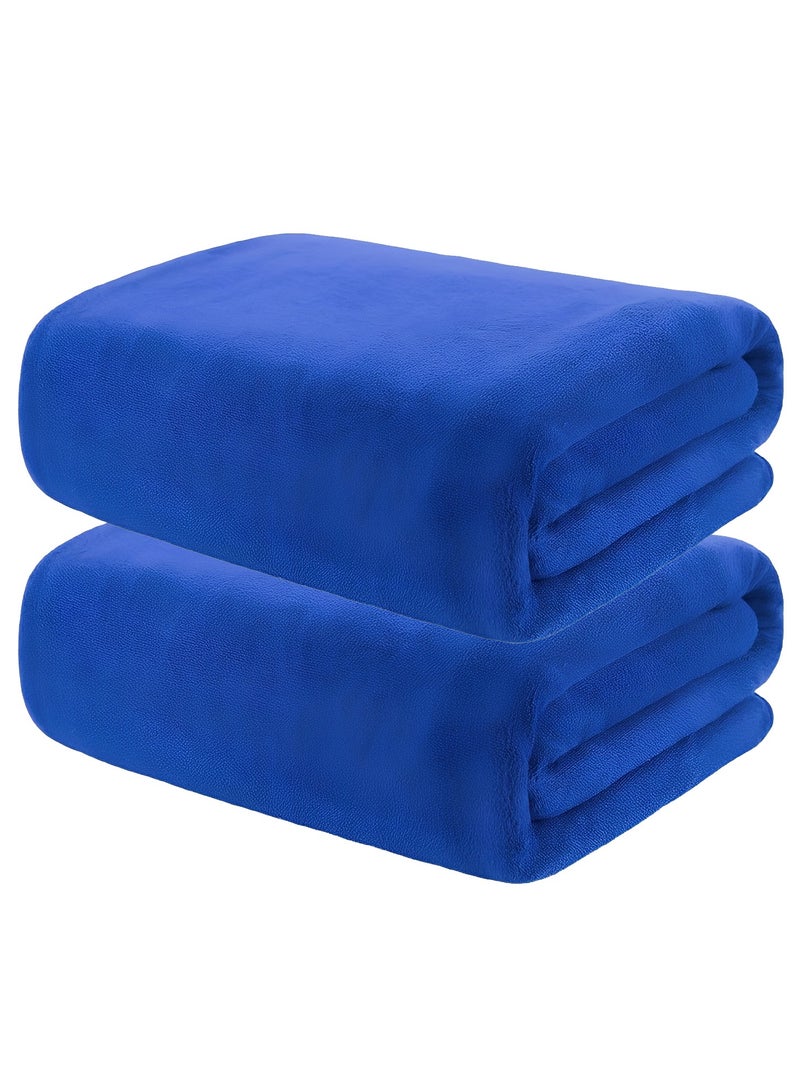 فابينني شرشف حمام من الألياف الدقيقة مكون من قطعتين أزرق 80x160 سم منشفة شاطئ ناعمة ومتينة من الألياف الدقيقة فائقة الامتصاص وسريعة التجفيف منشفة حمام من الألياف الدقيقة كبيرة للرياضة والسفر والشاطئ واللياقة - Image 1